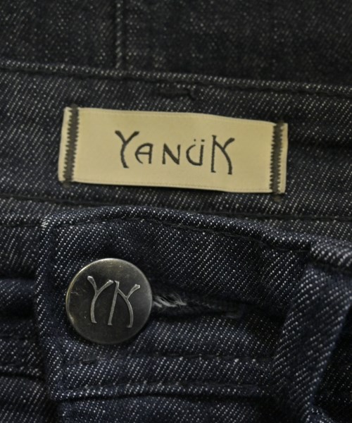 YANUK（ヤヌーク）ひざ丈スカート 紺 サイズ:XS レディース/2200654128077
