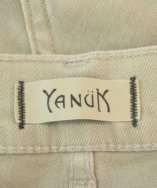 YANUK（ヤヌーク）デニムパンツ ベージュ サイズ:22(XS位) レディース/2200703965028