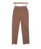 YANUK（ヤヌーク）デニムパンツ 茶 サイズ:22(XS位) レディース/2200703965035