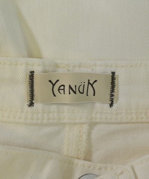 YANUK（ヤヌーク）デニムパンツ 白 サイズ:23(XS位) レディース/2200706338010