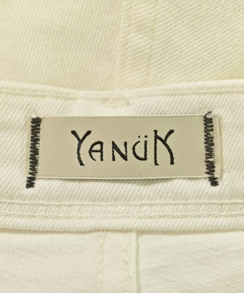 YANUK（ヤヌーク）デニムパンツ 白 サイズ:26(M位) レディース/2200662919049