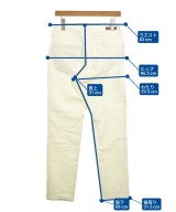 YANUK（ヤヌーク）デニムパンツ 白 サイズ:26(M位) レディース/2200662919049