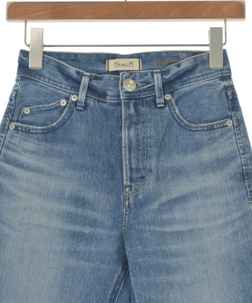 YANUK（ヤヌーク）デニムパンツ 青 サイズ:22(XS位) レディース/2200661521069