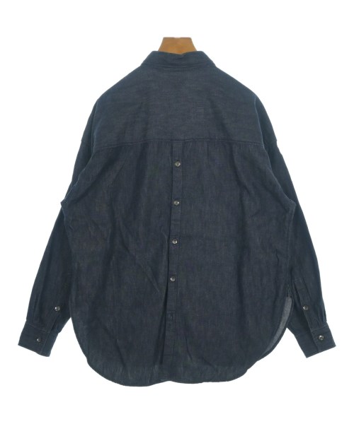 YANUK（ヤヌーク）カジュアルシャツ 紺 サイズ:S レディース/2200662266020