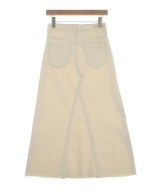 YANUK（ヤヌーク）ロング・マキシ丈スカート 白 サイズ:S レディース/2200666296023