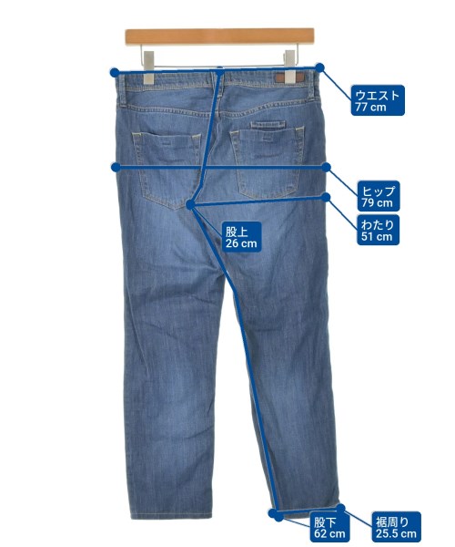 YANUK（ヤヌーク）デニムパンツ 青 サイズ:25(S位) レディース/2200666951038