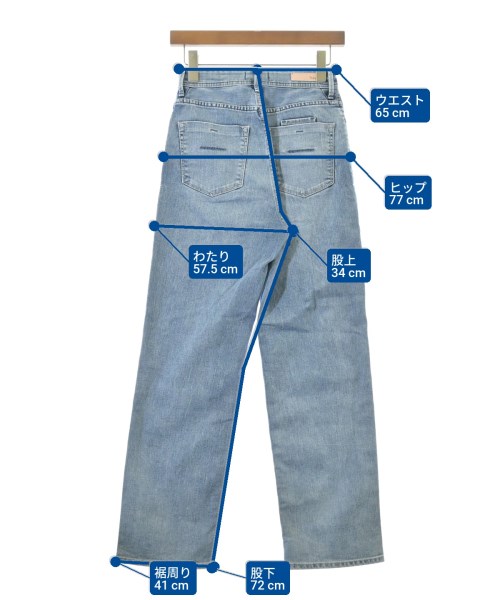 YANUK（ヤヌーク）デニムパンツ 青 サイズ:24(S位) レディース/2200666359513