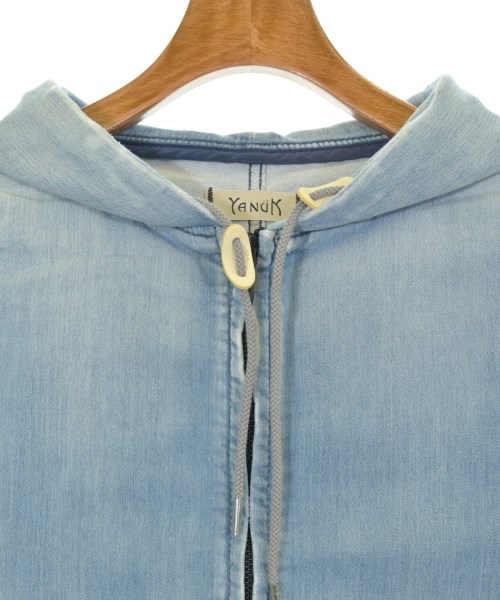 YANUK（ヤヌーク）パーカー 青 サイズ:S レディース/2200655240051
