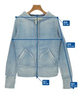 YANUK（ヤヌーク）パーカー 青 サイズ:S レディース/2200655240051