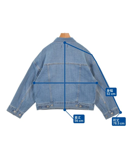 YANUK（ヤヌーク）デニムジャケット 青 サイズ:F レディース/2200670167050