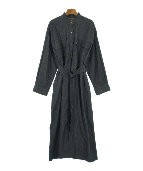 YANUK(ヤヌーク)シャツワンピース 紺 サイズ:F/2200669605020