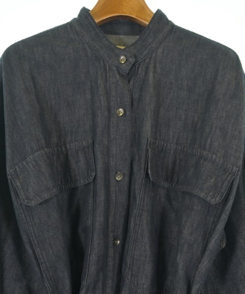 YANUK（ヤヌーク）シャツワンピース 紺 サイズ:F レディース/2200669605020