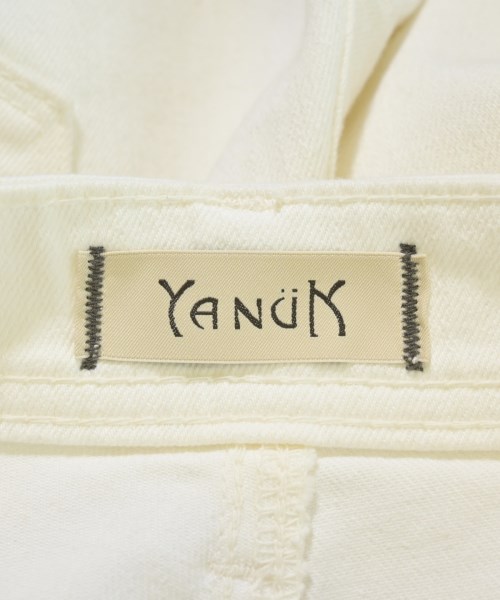 YANUK（ヤヌーク）デニムパンツ 白 サイズ:24(S位) レディース/2200726645020