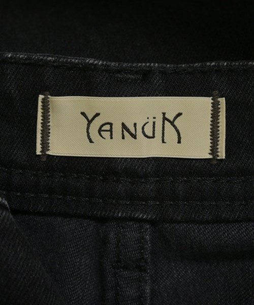 YANUK（ヤヌーク）デニムパンツ 黒 サイズ:24(S位) レディース/2200726645037