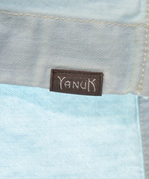 YANUK（ヤヌーク）カジュアルシャツ 青 サイズ:M レディース/2200722450062