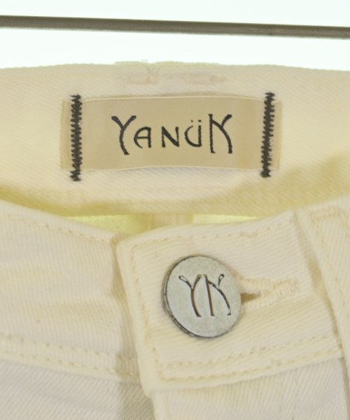YANUK（ヤヌーク）デニムパンツ 白 サイズ:25(S位) レディース/2200729622042