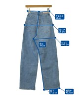 YANUK（ヤヌーク）デニムパンツ 青 サイズ:23(XS位) レディース/2200732162375