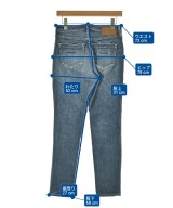 YANUK（ヤヌーク）デニムパンツ 青 サイズ:25(S位) レディース/2200724571123