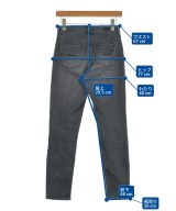 YANUK（ヤヌーク）デニムパンツ 黒 サイズ:24(S位) レディース/2200735243019