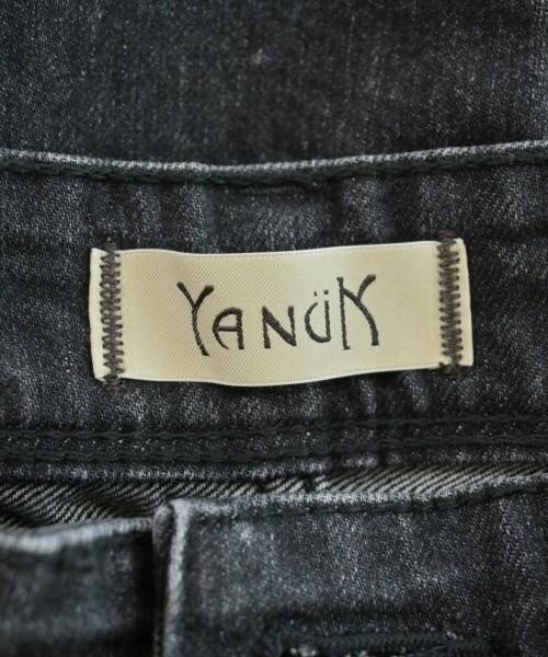 YANUK（ヤヌーク）デニムパンツ 黒 サイズ:27(M位) レディース/2200735510173