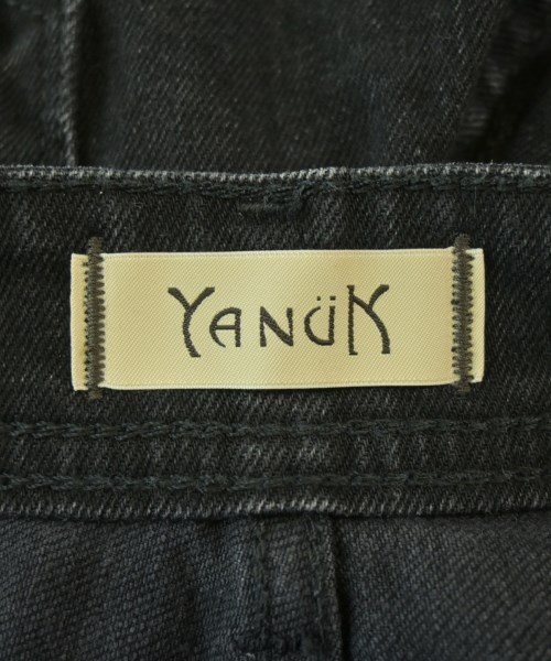 YANUK（ヤヌーク）デニムパンツ 黒 サイズ:27(M位) レディース/2200721016337