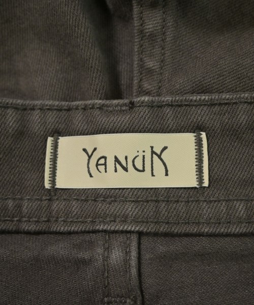YANUK（ヤヌーク）デニムパンツ 茶 サイズ:24(S位) レディース/2200722161234