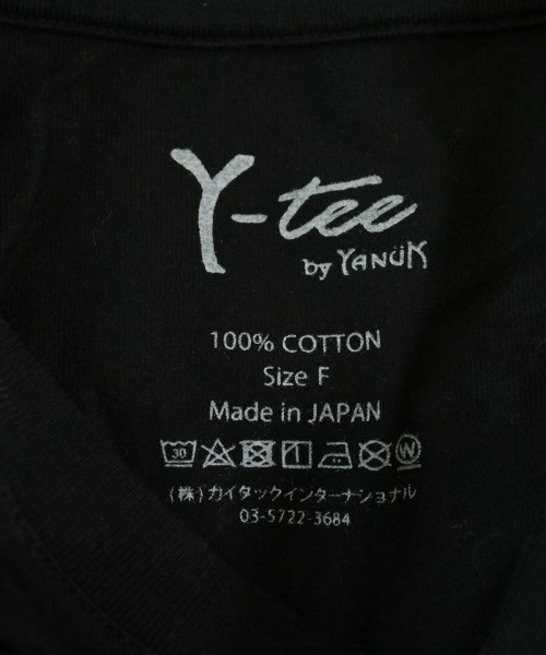 YANUK（ヤヌーク）Tシャツ・カットソー 黒 サイズ:F レディース/2200685407103