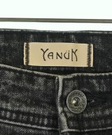 YANUK（ヤヌーク）デニムパンツ 黒 サイズ:24(S位) レディース/2200685407141