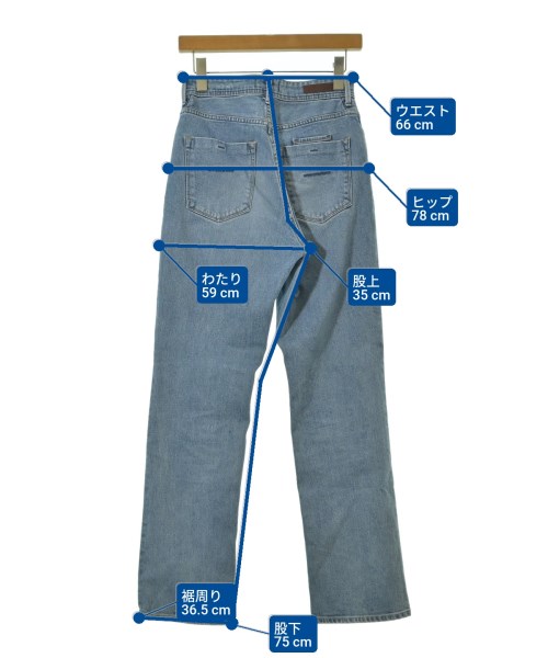 YANUK（ヤヌーク）デニムパンツ 青 サイズ:24(S位) レディース/2200680649089