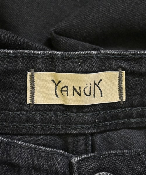 YANUK（ヤヌーク）デニムパンツ 黒 サイズ:23(XS位) レディース/2200682018050
