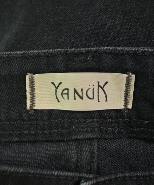 YANUK（ヤヌーク）デニムパンツ 黒 サイズ:24(S位) レディース/2200690529081