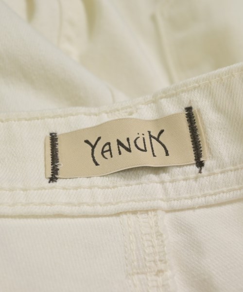 YANUK（ヤヌーク）デニムパンツ 白 サイズ:25(S位) レディース/2200687449156