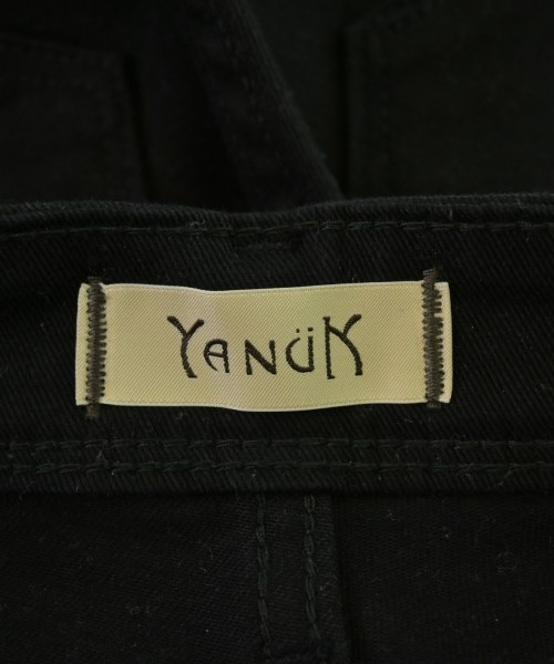 YANUK（ヤヌーク）デニムパンツ 黒 サイズ:21(XS位) レディース/2200690332049