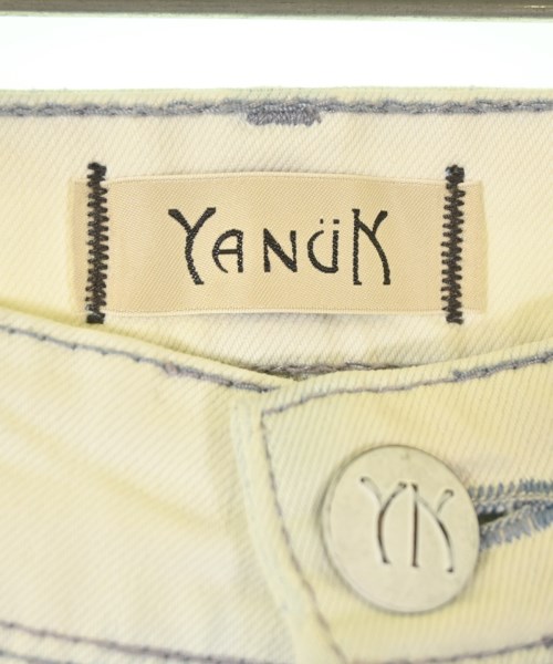 YANUK（ヤヌーク）デニムパンツ 白 サイズ:25(S位) レディース/2200693016083