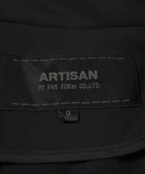 ARTISAN（アルチザン）コート 黒 サイズ:9(M位) レディース/2200636548039