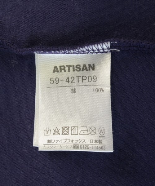 ARTISAN（アルチザン）Tシャツ・カットソー 紺 サイズ:L メンズ/2200716799108
