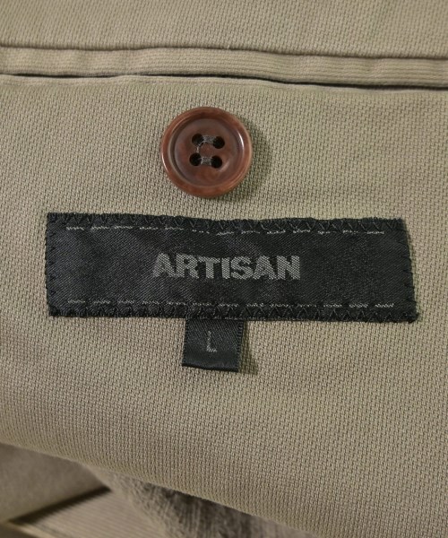 ARTISAN（アルチザン）ドレスシャツ ベージュ サイズ:L メンズ/2200716799269