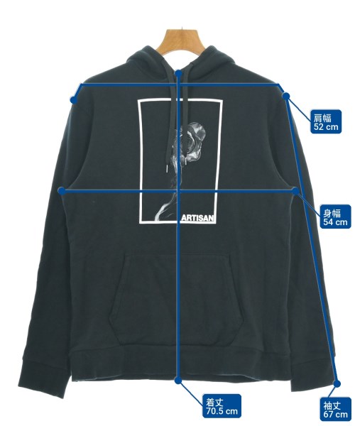 ARTISAN（アルチザン）パーカー 黒 サイズ:L メンズ/2200723147053