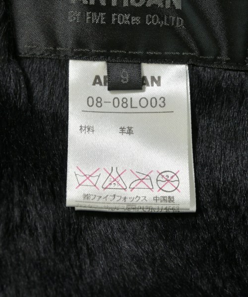 ARTISAN（アルチザン）その他 黒 サイズ:9(M位) レディース/2200724130054