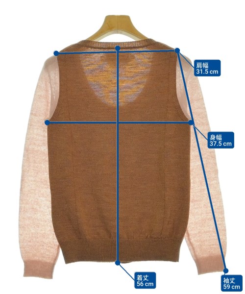 NOZOMI ISHIGURO（ノゾミイシグロ）カーディガン 茶 サイズ:F レディース/2200621372168