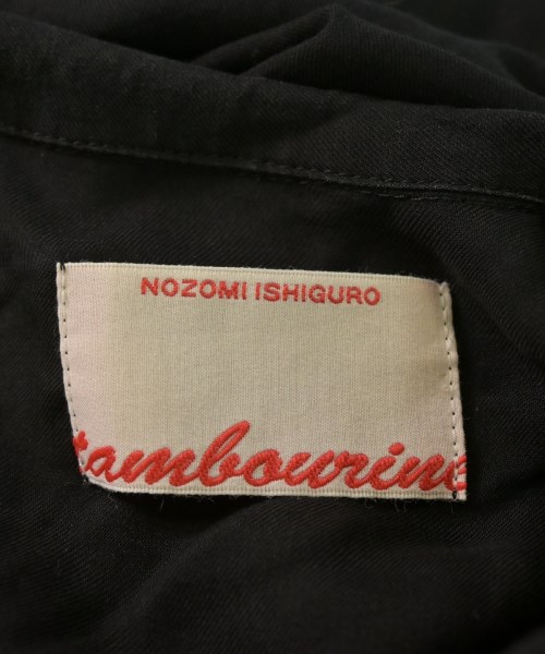 NOZOMI ISHIGURO（ノゾミイシグロ）カジュアルシャツ 黒 サイズ:F レディース/2200641507021