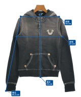 TRUE RELIGION（トゥルーレリジョン）パーカー グレー サイズ:XS レディース/2200636521049