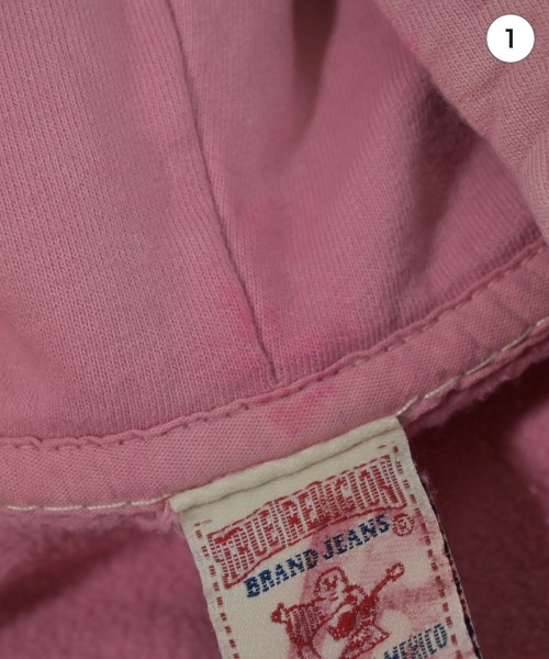 TRUE RELIGION（トゥルーレリジョン）パーカー ピンク サイズ:XS レディース/2200636521131