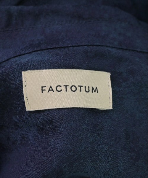 FACTOTUM（ファクトタム）カジュアルジャケット 紺 サイズ:46(M位) メンズ/2200467943140