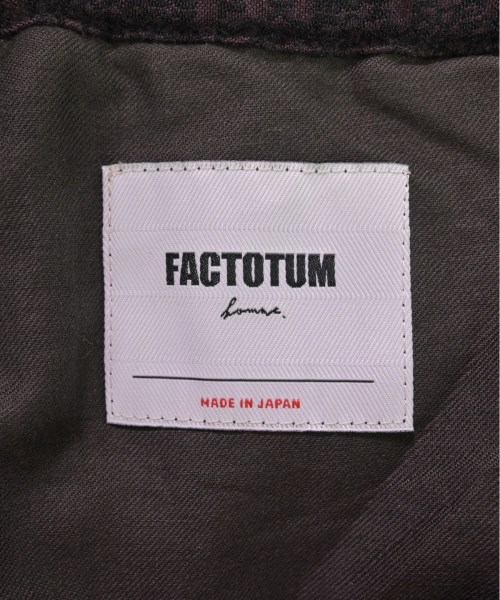 FACTOTUM（ファクトタム）その他 茶 サイズ:-(M位) メンズ/2200468324191