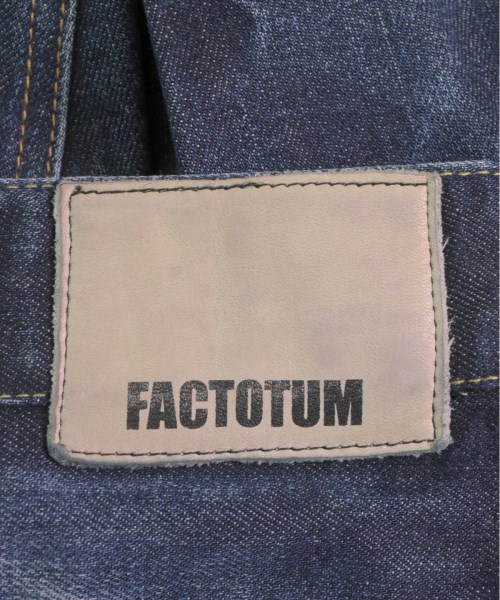 FACTOTUM（ファクトタム）デニムパンツ 紺 サイズ:28(S位) メンズ/2200500110034