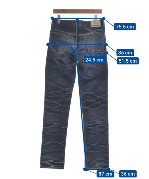 FACTOTUM（ファクトタム）デニムパンツ 紺 サイズ:28(S位) メンズ/2200500110034