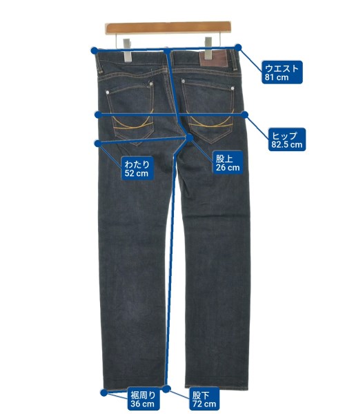 FACTOTUM（ファクトタム）デニムパンツ 紺 サイズ:30(M位) メンズ/2200483429086