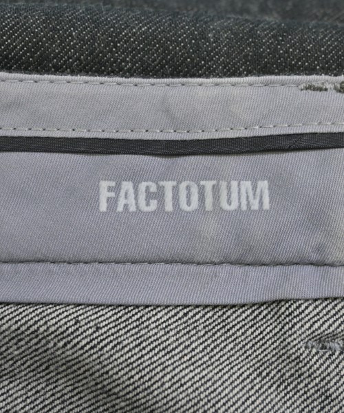 FACTOTUM（ファクトタム）デニムパンツ 黒 サイズ:30(M位) メンズ/2200634226038