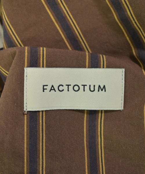 FACTOTUM（ファクトタム）その他 茶 サイズ:46(M位) メンズ/2200621962086